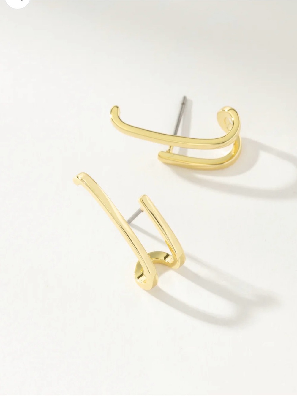 Uncommon James Double Vision Earrings - Gold